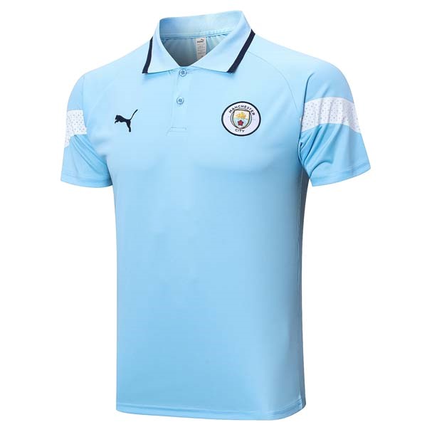 Polo Manchester City 2023-24 Blau